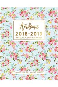 Academic 2018-2019 Weekly Splendid Planner