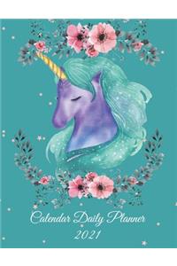 Calendar Daily Planner 2021