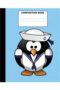 Penguin Composition Book