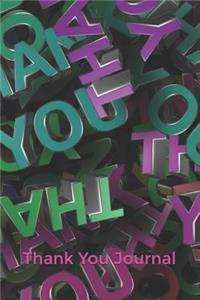 Thank You Journal