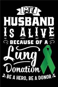 My Husband Is Alive Because of a Lung Donation Be a Hero, Be a Donor