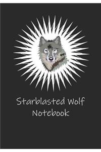 Starblasted Wolf Notebook