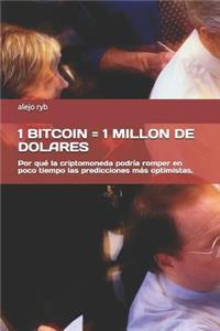 1 Bitcoin = 1 Millon de Dolares
