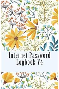 Internet Password Logbook V4