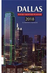 Dallas Pocket Monthly Planner 2018