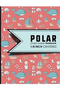 Polar Graph Paper Notebook