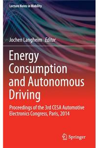 Energy Consumption and Autonomous Driving