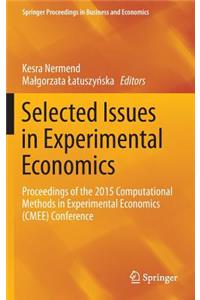 Selected Issues in Experimental Economics