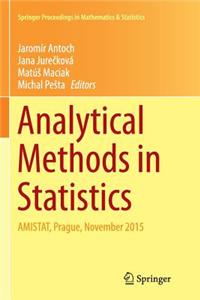Analytical Methods in Statistics