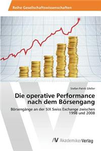 operative Performance nach dem Börsengang