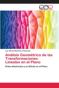 Análisis Geométrico de las Transformaciones Lineales en el Plano