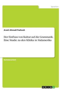 Der Einfluss von Kultur auf die Grammatik. Eine Studie zu den Klitika in Südamerika