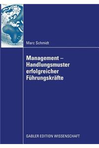Management - Handlungsmuster erfolgreicher Führungskräfte
