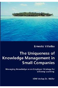 The Uniqueness of Knowledge Management in Small Companies - Managing Knowledge as an Employer Strategy for Lifelong Learning