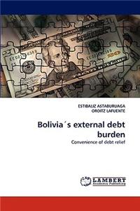 Bolivias External Debt Burden