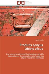 Produits conc us objets ve cus