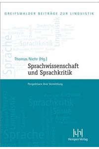 Sprachwissenschaft Und Sprachkritik: Perspektiven Ihrer Vermittlung