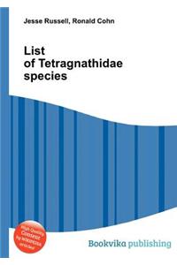 List of Tetragnathidae Species