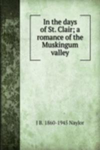 In the days of St. Clair; a romance of the Muskingum valley