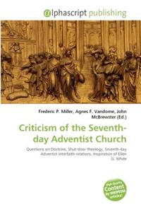 Criticism of the Seventh-Day Adventist Church