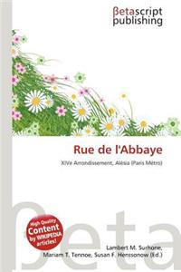 Rue de L'Abbaye
