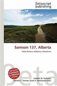 Samson 137, Alberta
