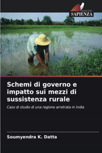 Schemi di governo e impatto sui mezzi di sussistenza rurale