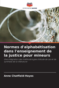 Normes d'alphabétisation dans l'enseignement de la justice pour mineurs