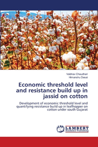Economic threshold level and resistance build up in jassid on cotton