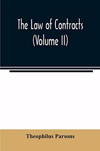 law of contracts (Volume II)