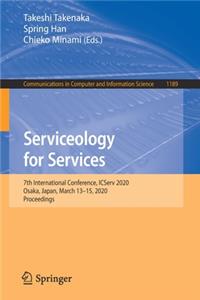 Serviceology for Services