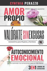 3 Libros de AUTOESTIMA en 1