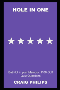 Hole in One, But Not in your Memory