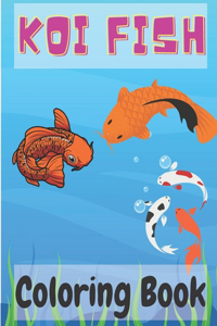 Koi Fish Coloring Book