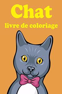 Chat Livre De Coloriage