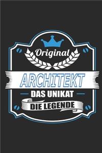 Original Architekt Das Unikat Die Legende