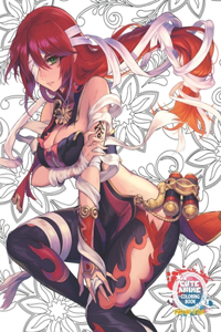 Cute Anime Coloring Book