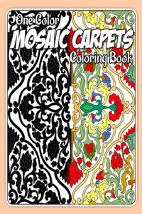 Mosaic Carpets Coloring Book