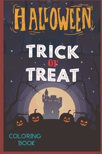 Halloween Trick Or Treat Coloring Book