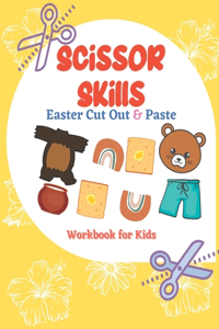 Scissor Skills Easter Cut Out & Paste Workbook for Kids