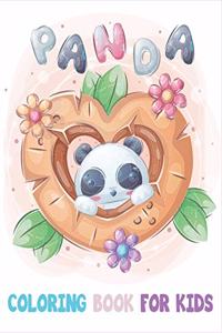 Panda Coloring Book For Kids