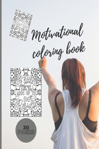 Motivational Coloring Book For adults