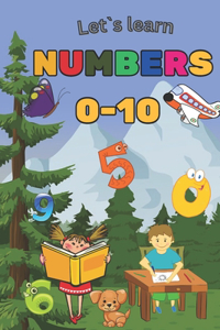 Number Tracing Book for kids ages 3-7