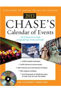 Chase's Calendar of Events 2013
