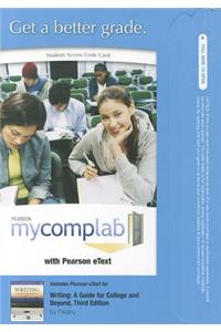 MyLab Composition with Pearson eText -- Standalone Access Card -- for Writing