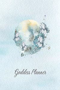 Goddess Planner - Undated Weekly, Monthly 8x 10 with Moon Journal, To-Do Lists, Self-Care and Habit Tracker