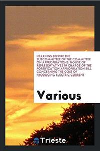 HEARINGS BEFORE THE SUBCOMMITTEE OF THE