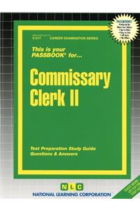 Commissary Clerk II