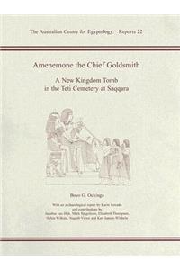 Amenemone the Chief Goldsmith: A New Kingdom Tomb in the Teti Cemetery at Saqqara