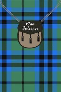Clan Falconer Tartan Journal/Notebook